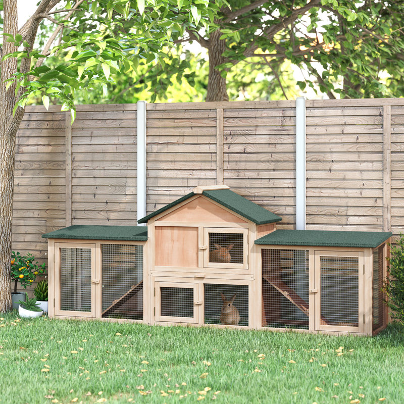 Deluxe rabbit hutch best sale